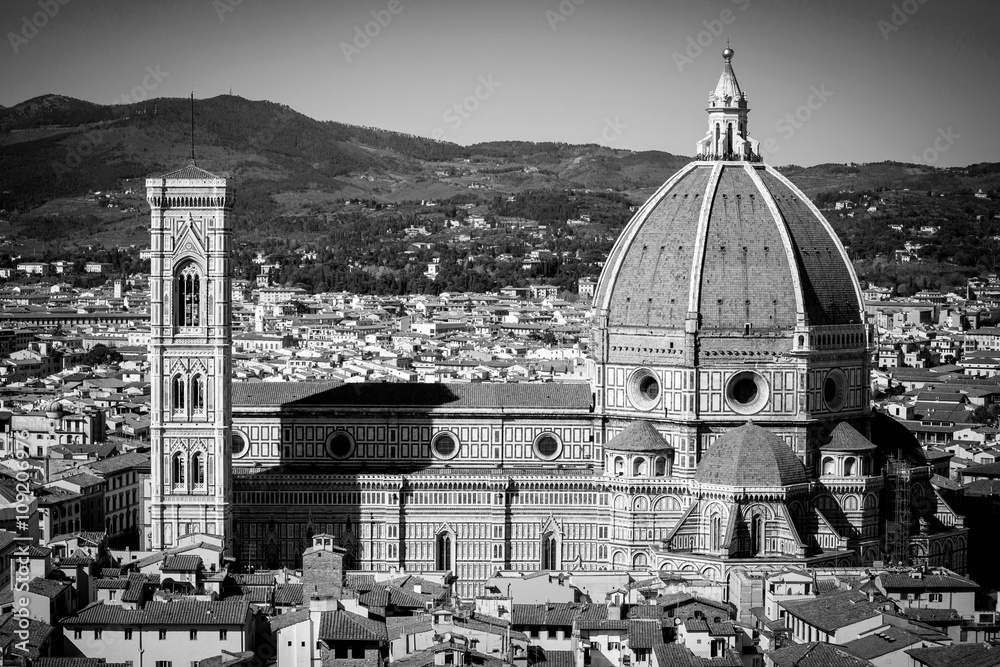 Fototapeta premium Florence Panorama in Tuscany, Italy