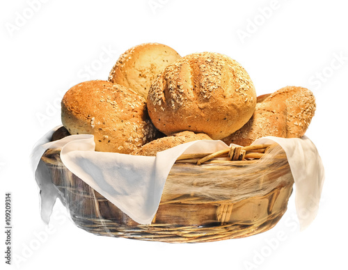 bread  in basket