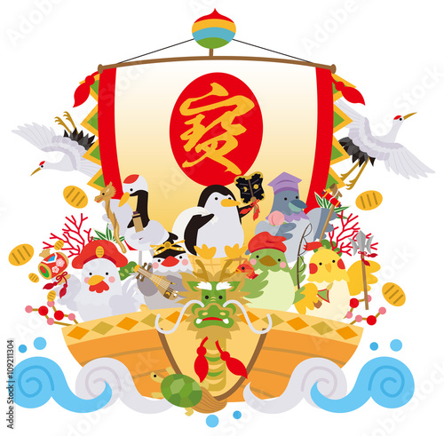 七福神（七福鳥）