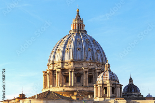 St. Peter's Basilica in Rome, Italy