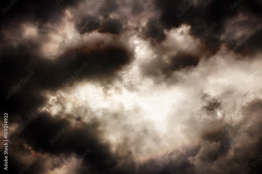 Dark storm clouds Dark storm clouds