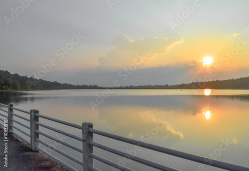 Sunset at Huaysangkeab