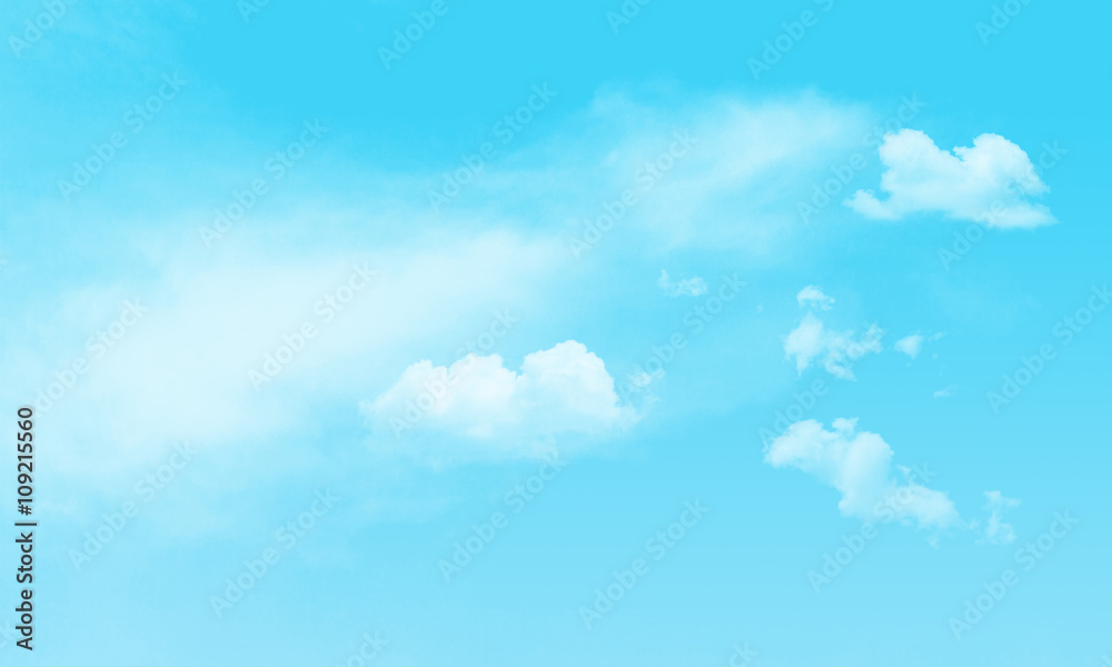 Blue sky and cloudy Blue sky and cloudy