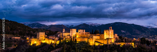 Tapety artystyczne Alhambra de Granada