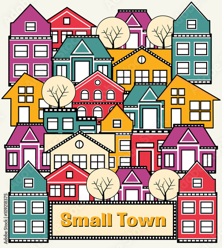 A small town with nice houses and mansions