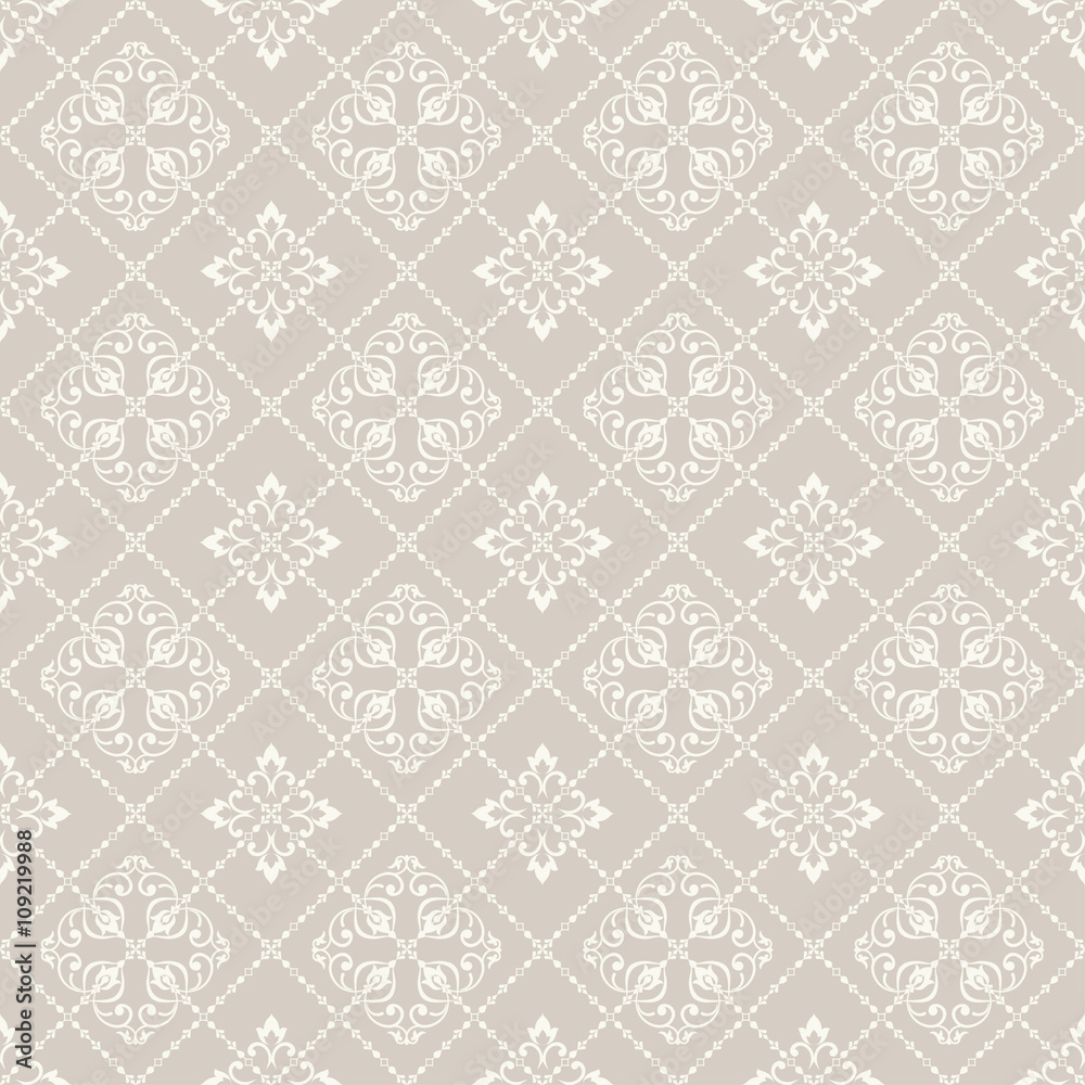seamless damask pattern