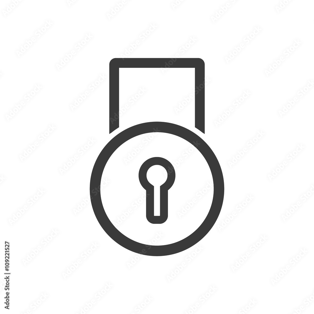 Vector icon,design of an icon of the lock Vector icon,design of an icon of the lock