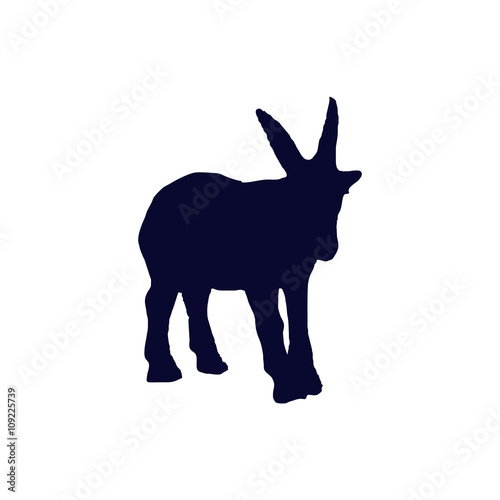  billy goat silhouette 