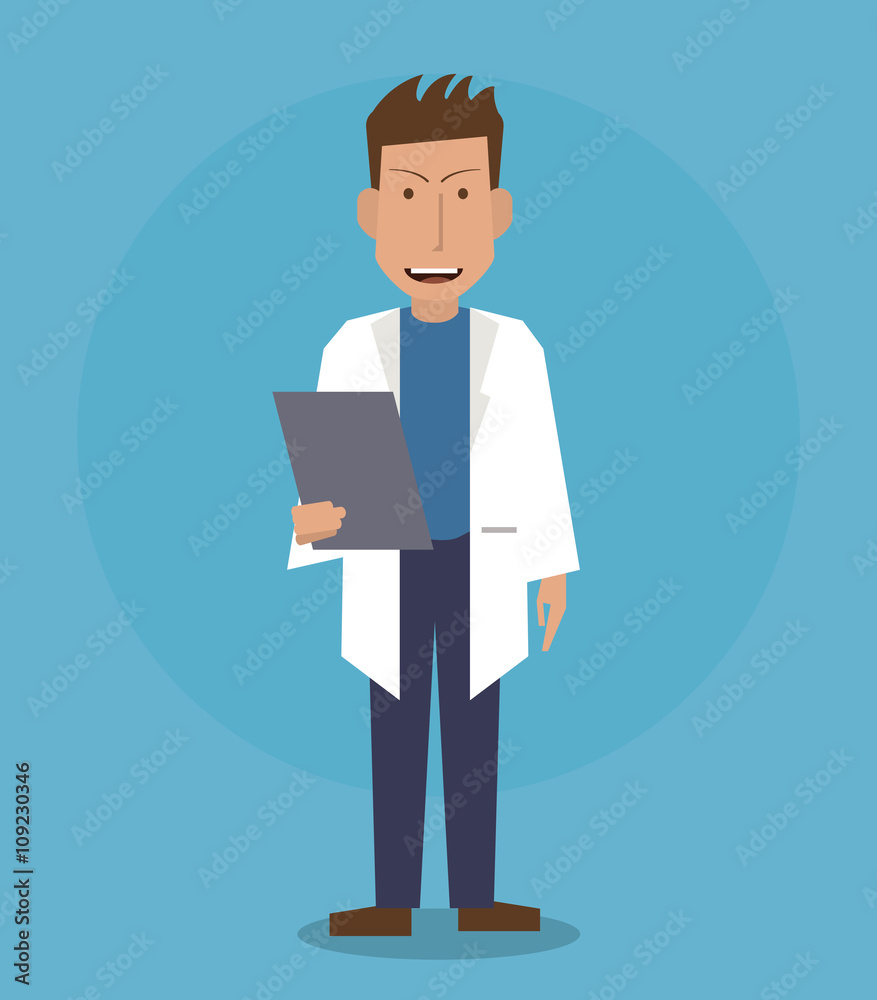 Doctor design, medical and healthcare concept Doctor design, medical and healthcare concept