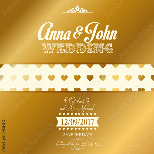 Wedding invitation