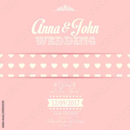 Wedding invitation