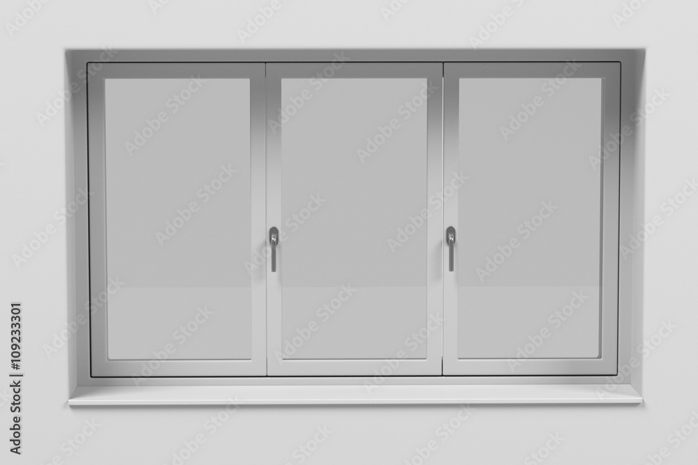 3d rendering of modern window 3d rendering of modern window