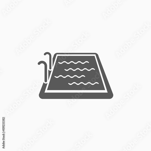 swimming pool icon