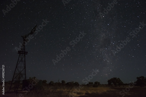 Stars in the outback of Australia