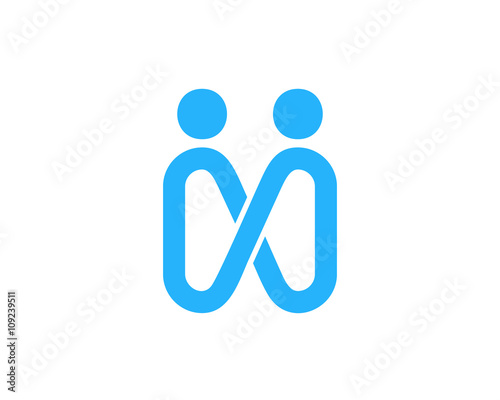 Infinity People - People Connect Logo
