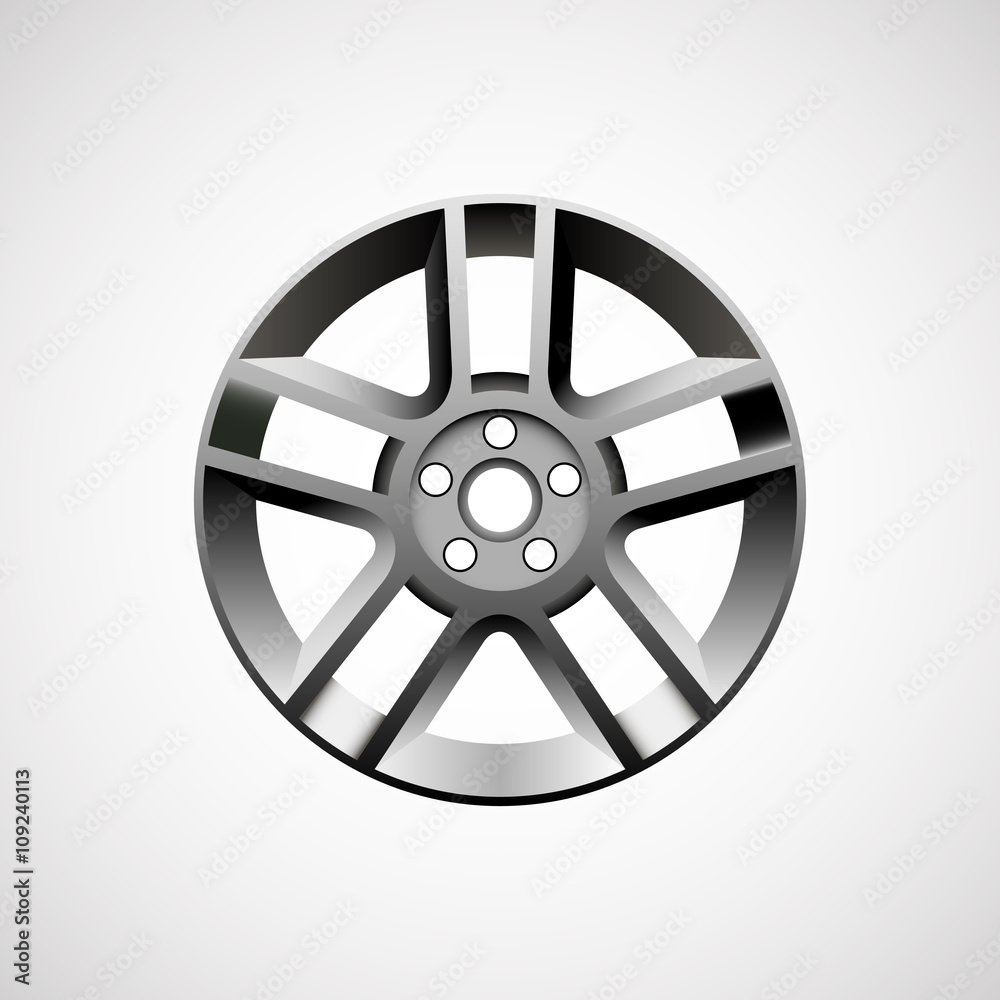 Obraz premium Car alloy wheels