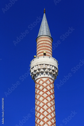 dzhumaya mosque minaret - Plovdiv - Bulgaria photo