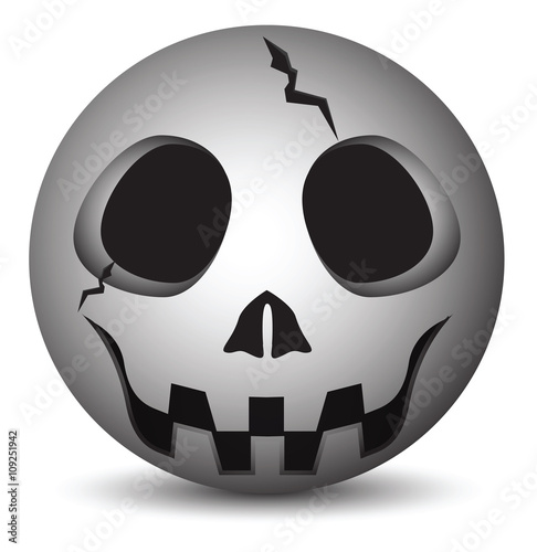 Halloween spooky clipart vector