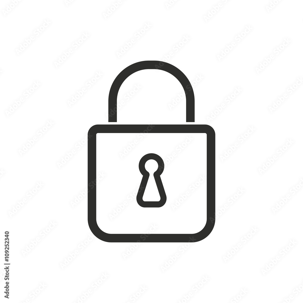 Lock - vector icon. Lock - vector icon.