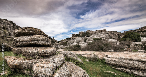 El Torcal Antequero in Andalusia, Spain