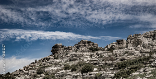 El Torcal Antequero in Andalusia, Spain