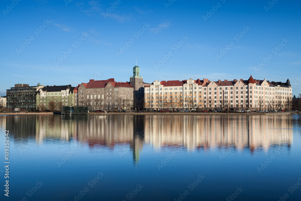 Helsinki Waterfront Cityscape