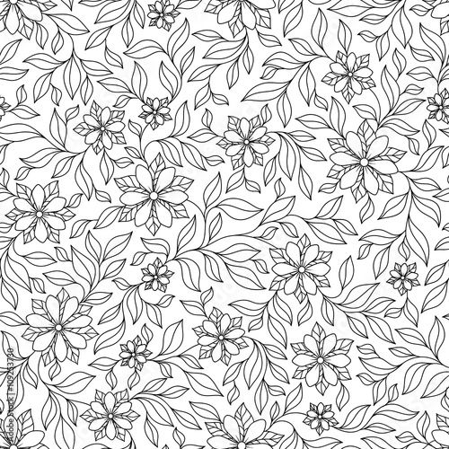 Pattern for coloring book. © photo-nuke