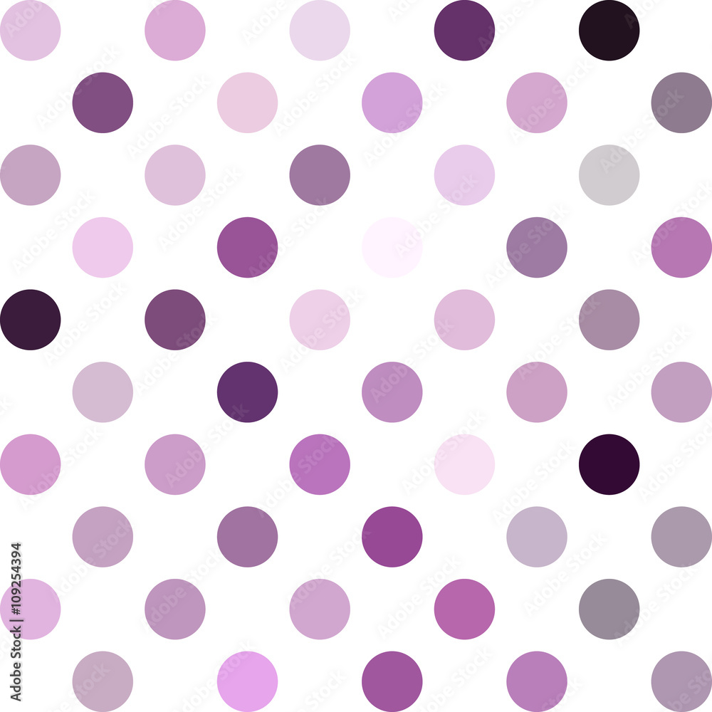 Purple Polka Dots Background, Creative Design Templates