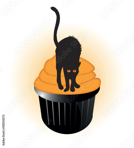 Halloween muffins set