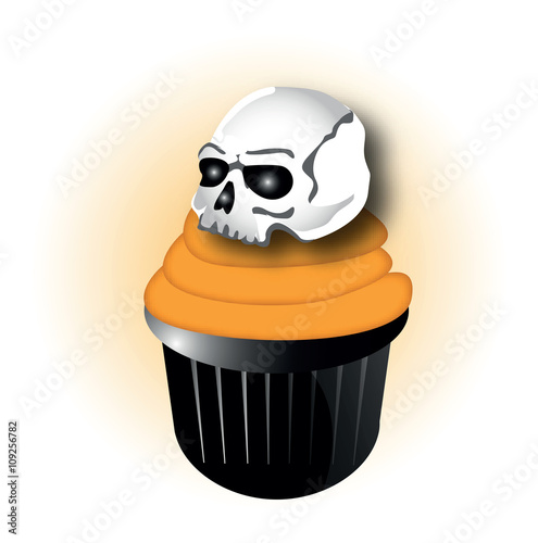 Halloween muffins set