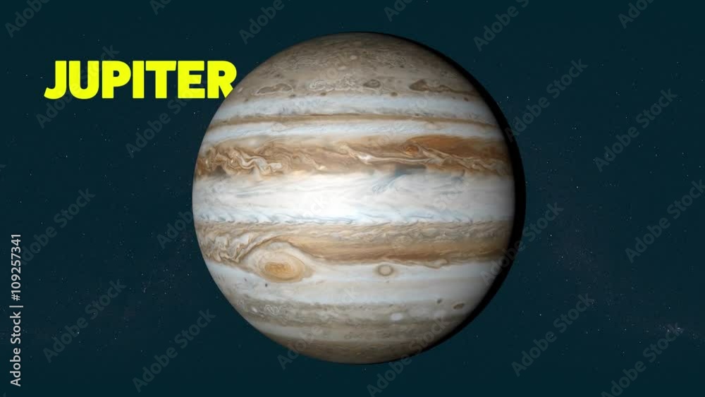 Giove, rotazione, pianeta sistema solare, spazio