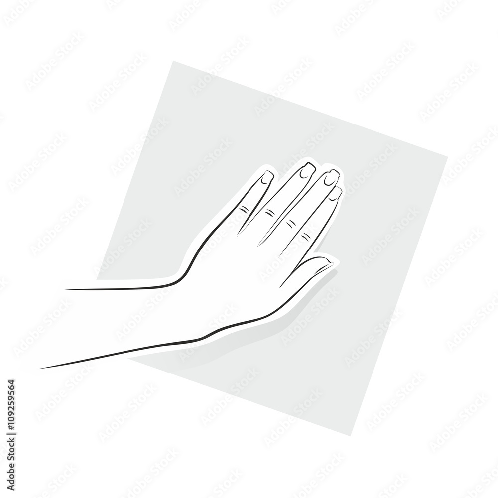 Obraz premium Hand2804d