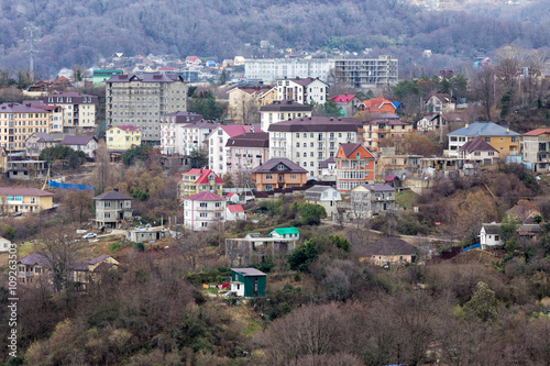 Cityscape Sochi. Russia photo