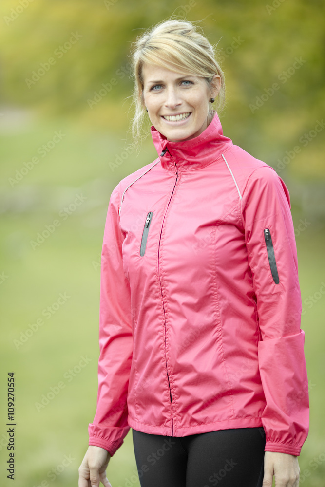 Woman in sport clothes Woman in sport clothes