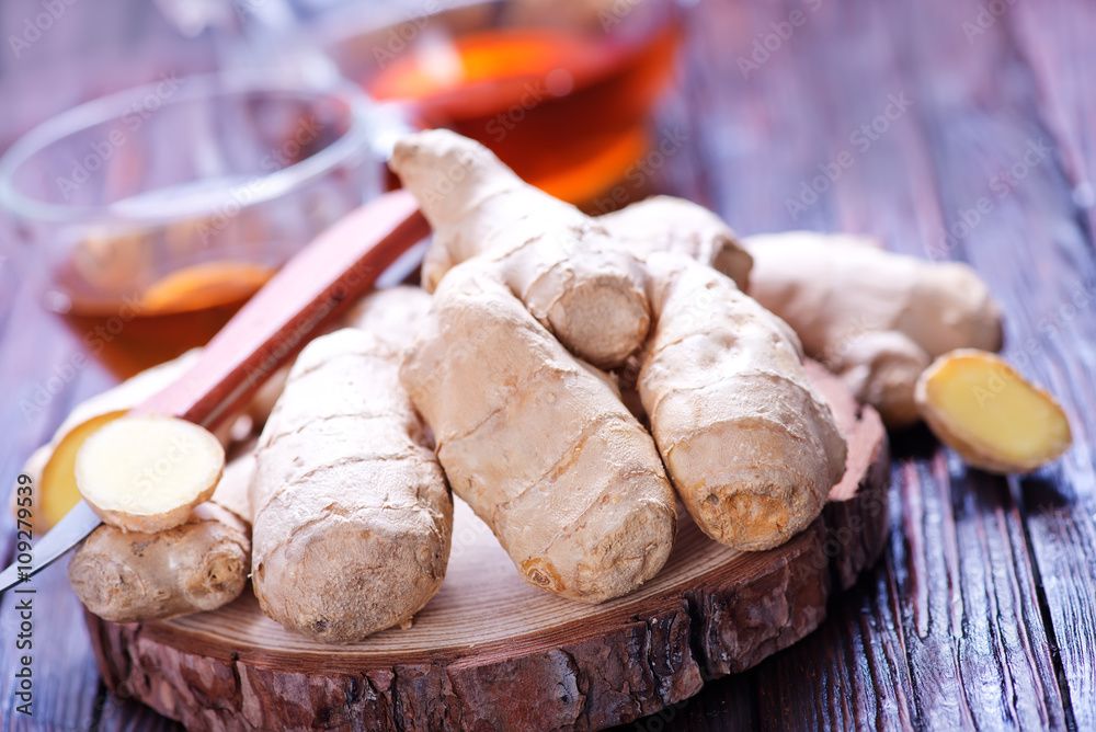 Fototapeta premium ginger tea