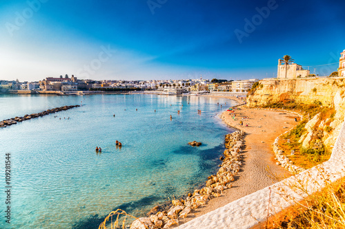 Gulf in the Salento peninsula in Italy