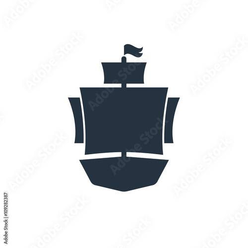 sailing ship front