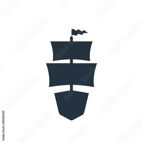 sailing ship front