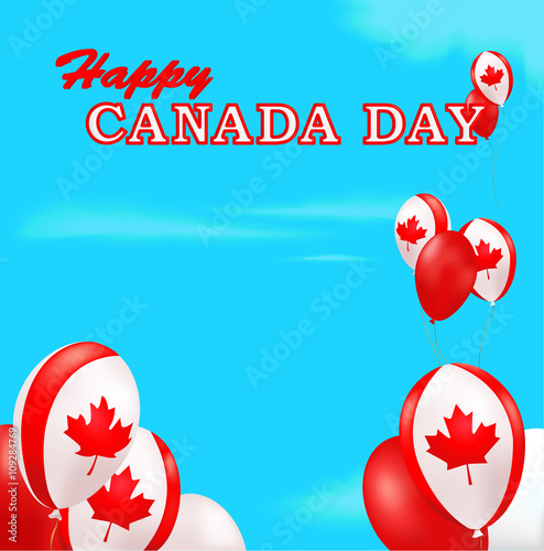 Canada Day background