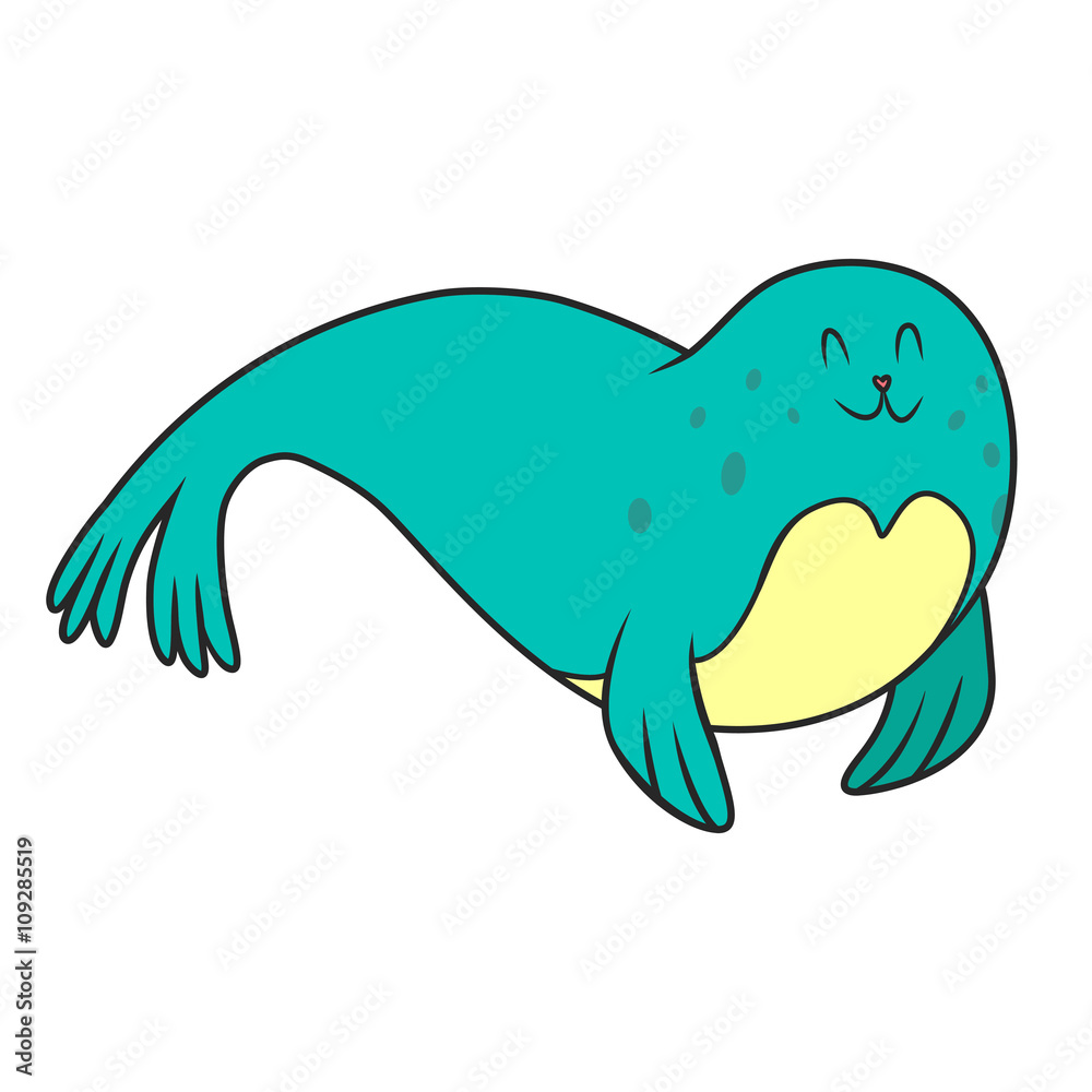 Obraz premium fur seal