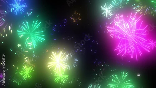 Wallpaper Mural たくさん花火 Torontodigital.ca