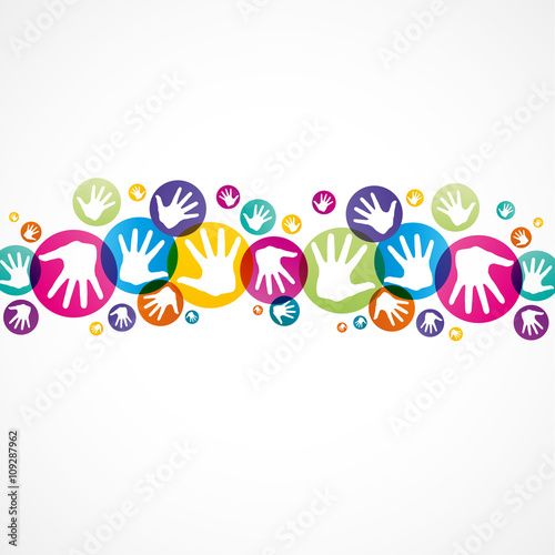 empreintes de mains
