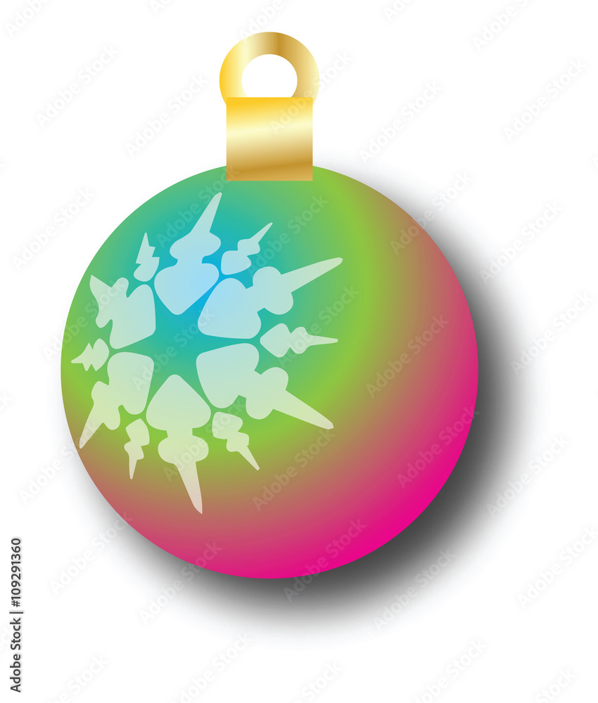 Obraz premium christmas balls