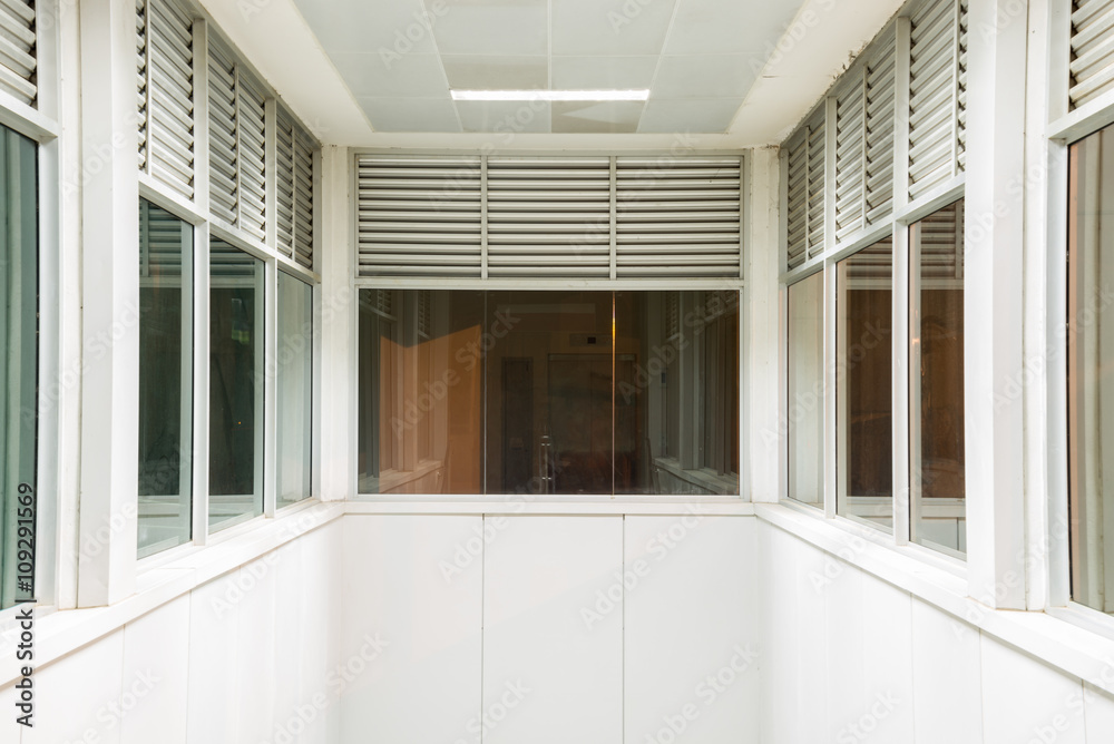 glass curtain wall and window in a modern building glass curtain wall and window in a modern building