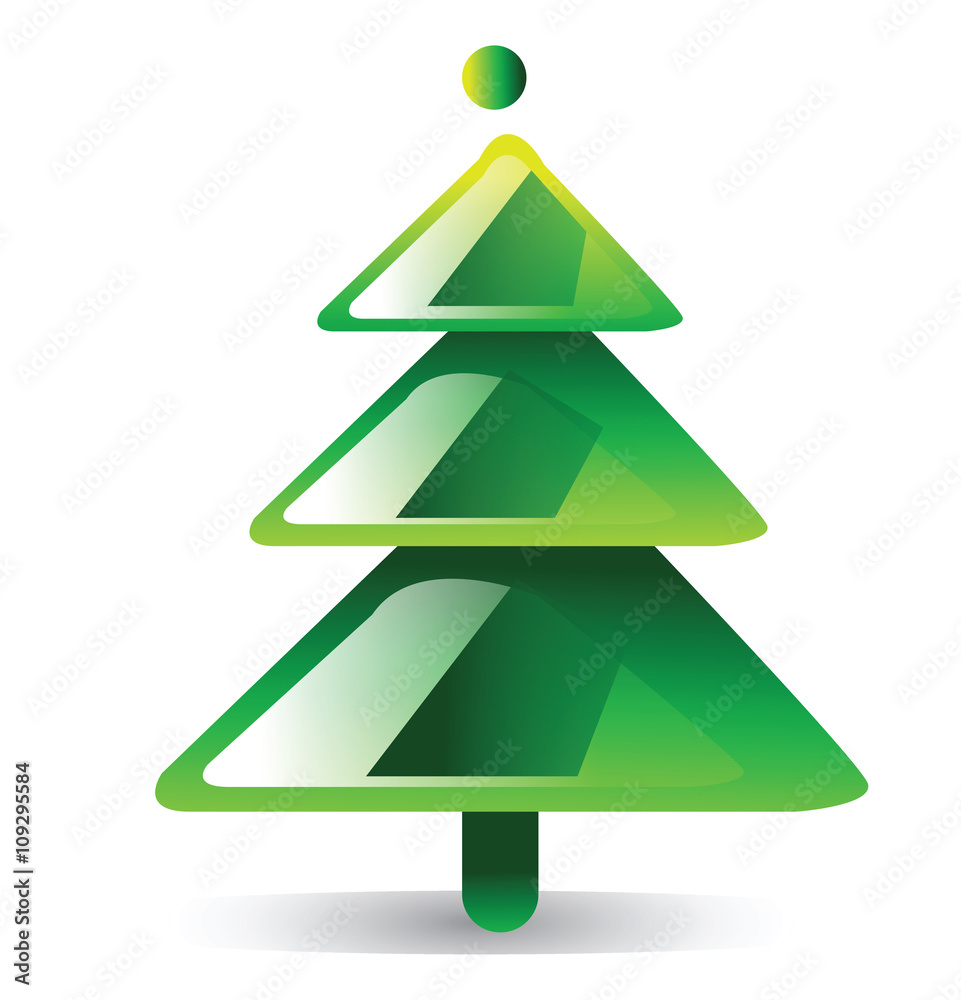 Christmas Tree Vector Christmas Tree Vector