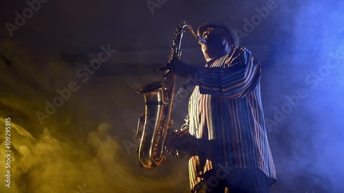 African American Jazz Musician Blues Club Performer 