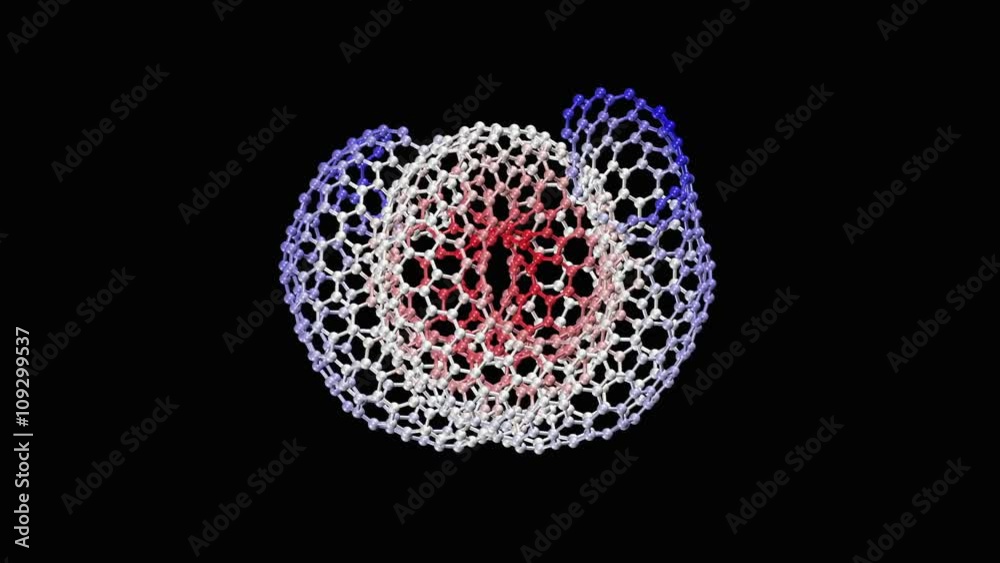Animation of nanohelix