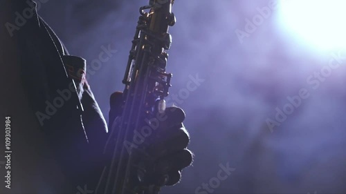 African American Saxophonist Sax Jazz Music