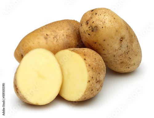 Potato group and half potatoes