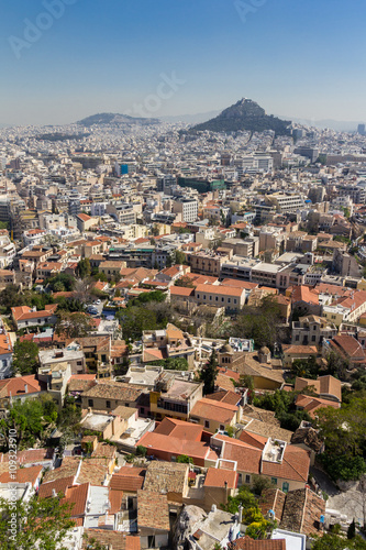 Lycabettus hill in Athens, Greece © kasaks